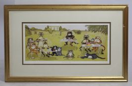 "The Garden Party" Signed Limited Edition Linda Jane Smith Print