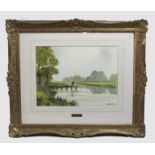 Original Digby Page Artwork Set in Gilt Frame