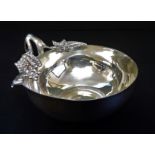 Antique Art Nouveau Silver Plated Dish