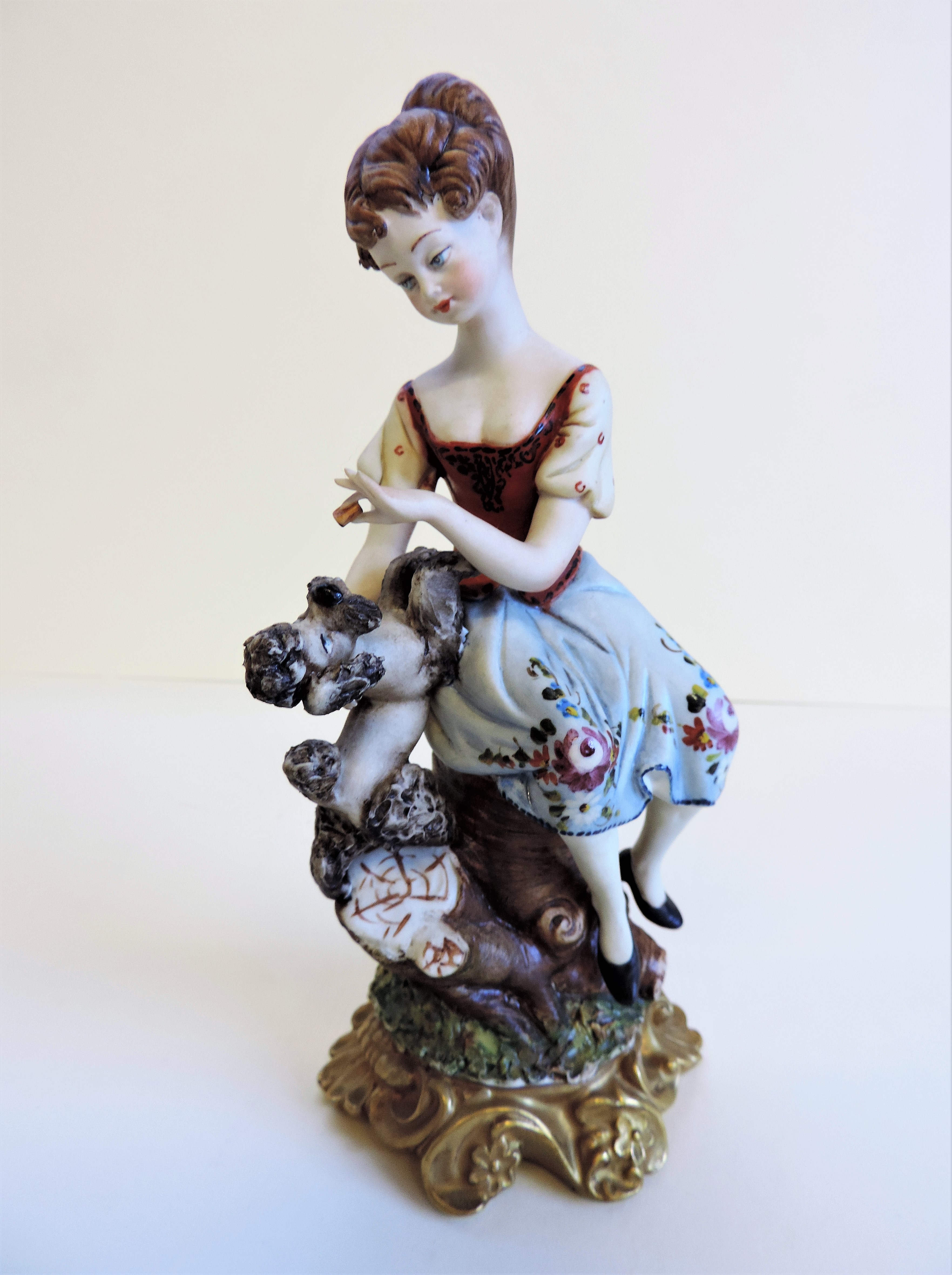 Capo-di-Monte Porcelain Figurine 'Lydia' with Certificate - Image 4 of 16