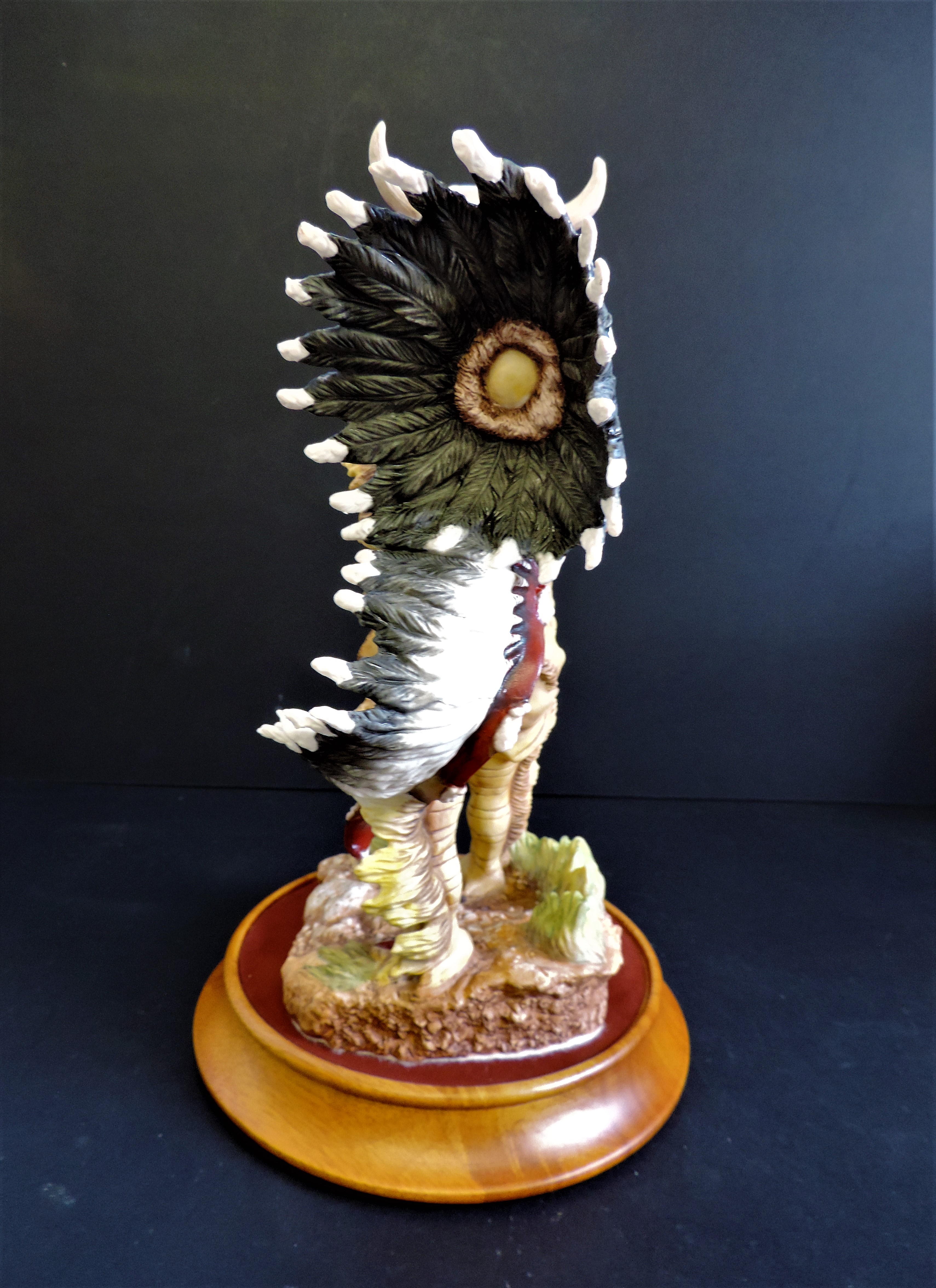 Franklin Mint Prayer to the Great Spirit Porcelain Sculpture - Very Rare - Image 4 of 8