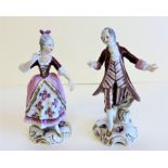 Antique Volkstedt Porcelain Figurines