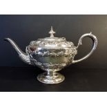 Antique Art Nouveau Silver Plated Tea Pot