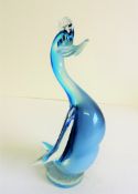 Vintage Murano Glass Duck Sculture