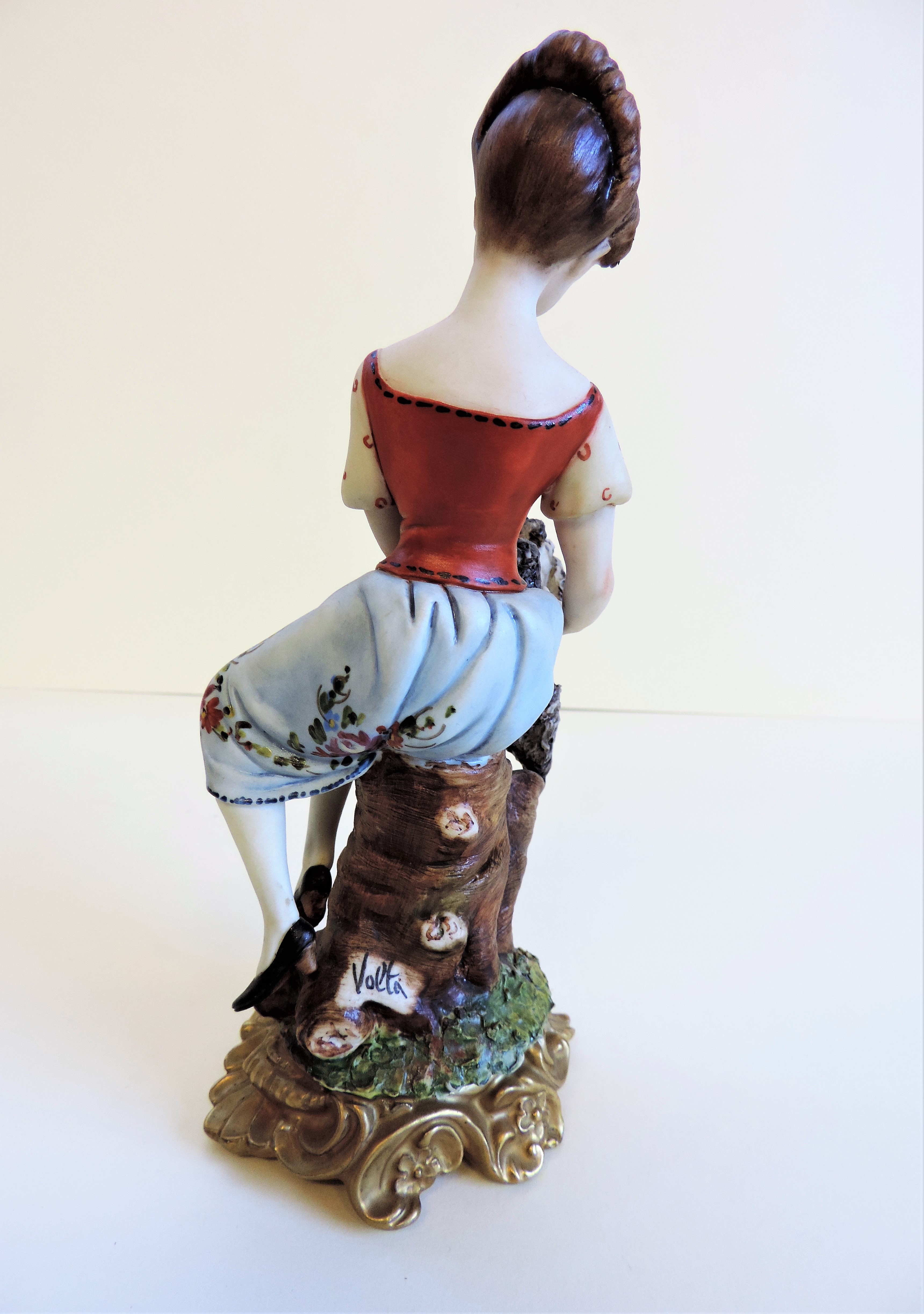 Capo-di-Monte Porcelain Figurine 'Lydia' with Certificate - Image 9 of 16
