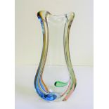 Frantisek Zemek Art Glass Vase Rhapsody Collection 24cmTall