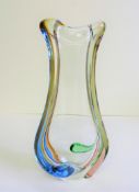 Frantisek Zemek Art Glass Vase Rhapsody Collection 24cmTall