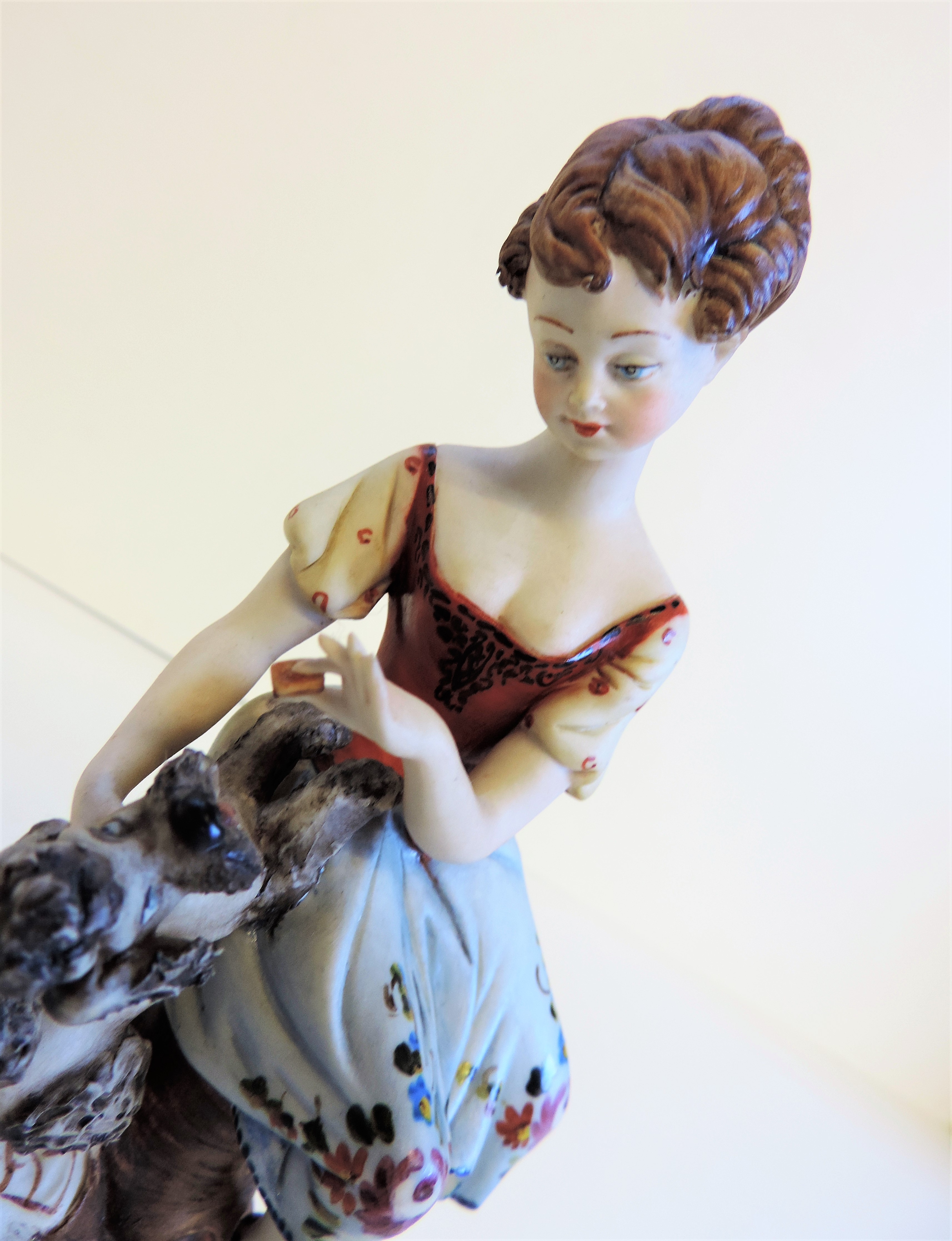 Capo-di-Monte Porcelain Figurine 'Lydia' with Certificate - Image 5 of 16