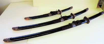 Swords of the Samurai Ornamental Decorative Display