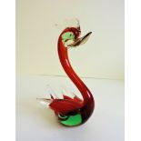 Vintage Murano Glass Animal Scuplture