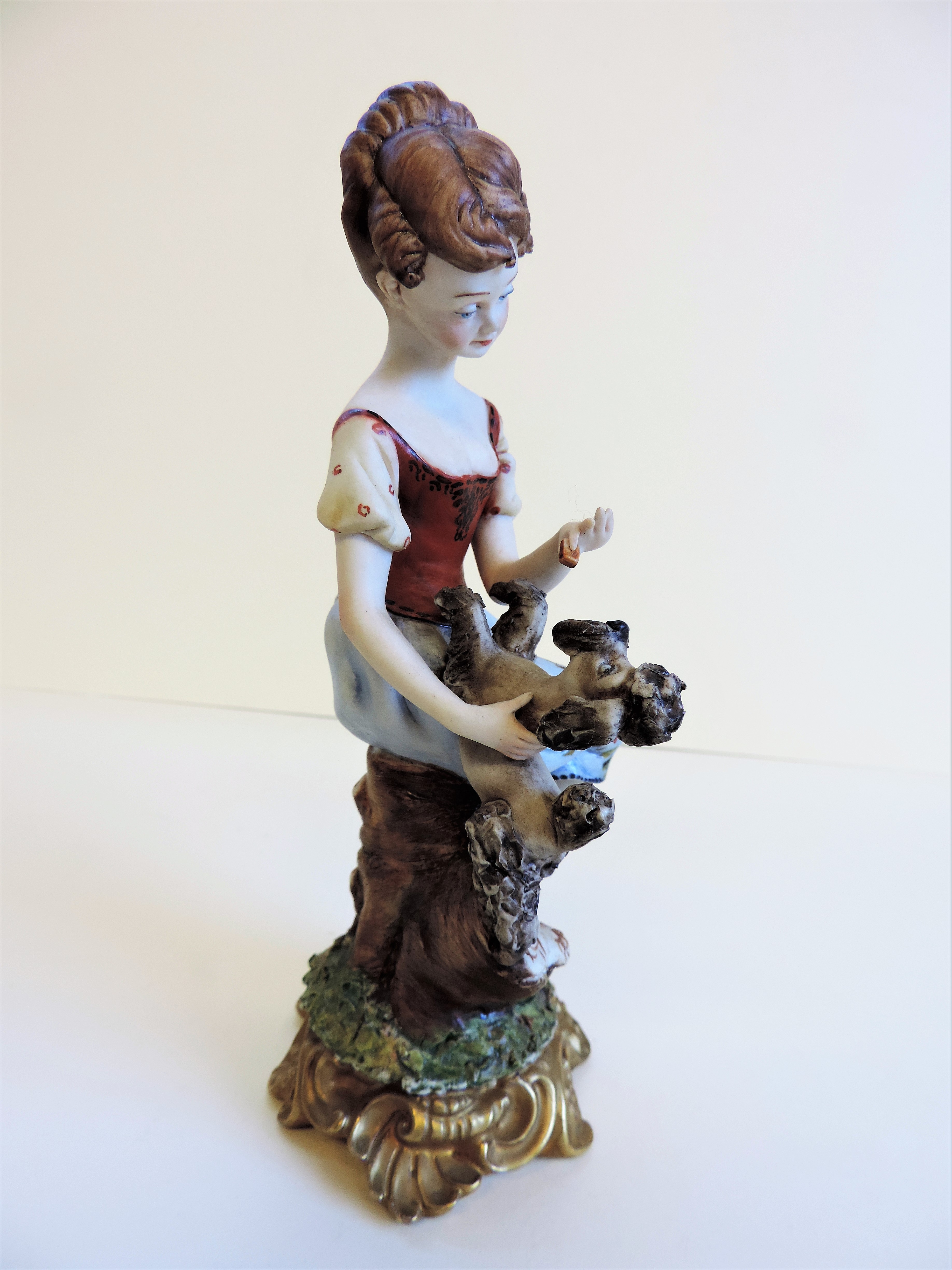 Capo-di-Monte Porcelain Figurine 'Lydia' with Certificate - Image 11 of 16