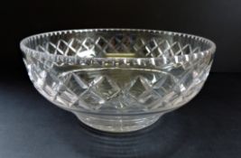 Vintage Cut Crystal Bowl