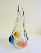 Frantisek Zemek Art Glass Vase Rhapsody collection 24cm tall