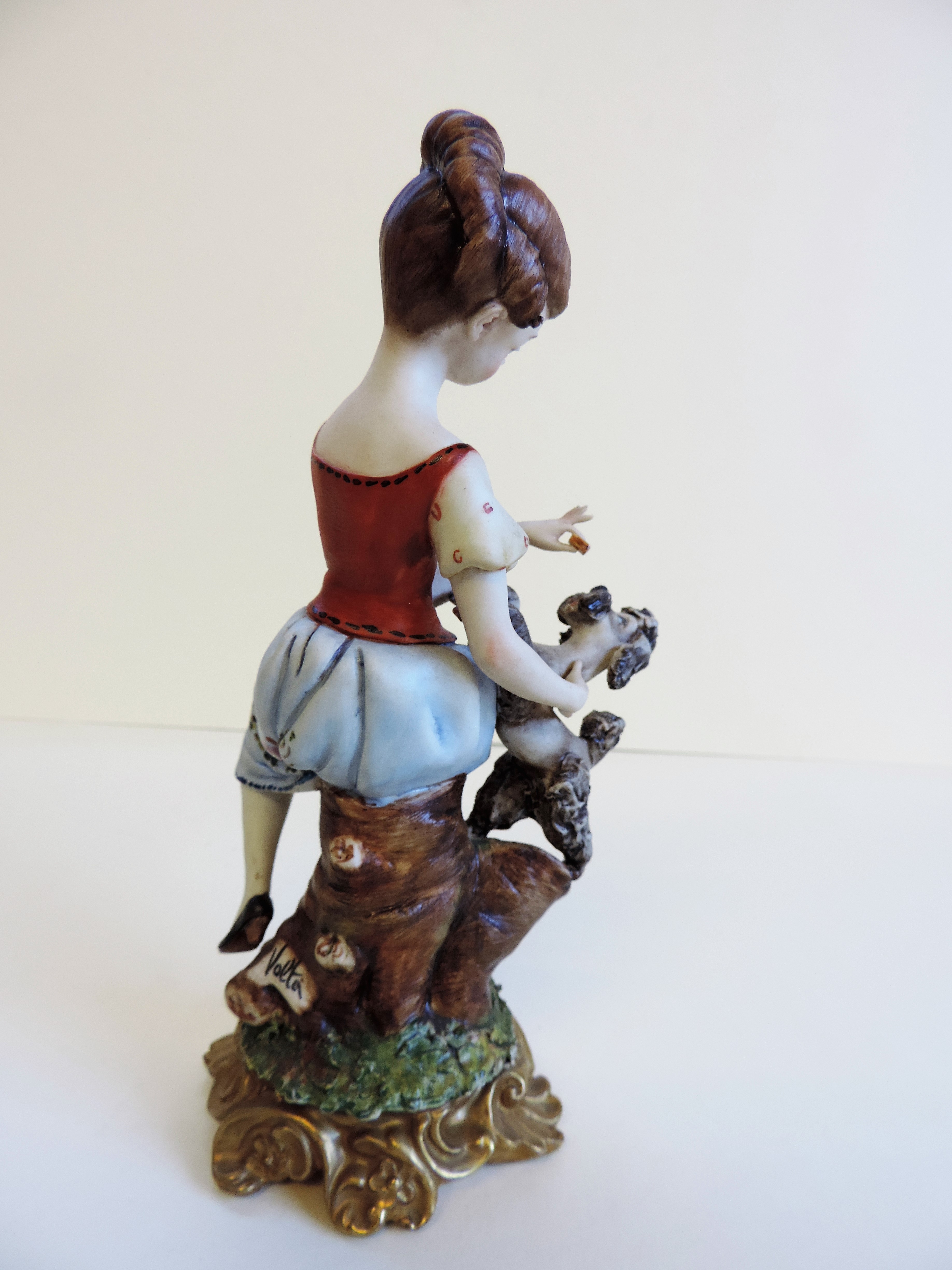 Capo-di-Monte Porcelain Figurine 'Lydia' with Certificate - Image 13 of 16