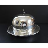 Antique Art Deco Silver Plated 3 Piece Muffin Dish