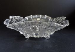 Antique Art Deco Glass Centrepiece Bowl