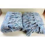 Pair of matching DKNY Throws 160 x 120cm