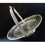 Antique William Hutton & Sons Silver Plate Regency Style Cake/Bread Basket