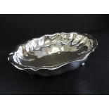 Antique Art Nouveau Silver Plated Dish 20cm Diameter