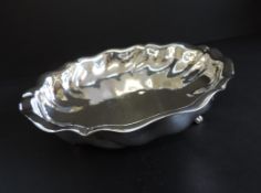 Antique Art Nouveau Silver Plated Dish 20cm Diameter