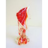 Vintage Art Glass Angel Fish