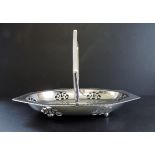 Vintage Art Deco Silver Plated Bread/Cake/Biscuit Basket