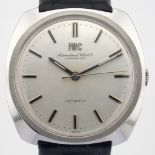 IWC / Pellaton (Rare) - Gentleman's Steel Wrist Watch