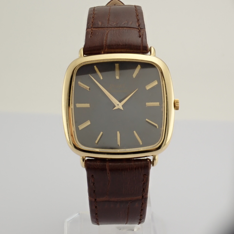 Piaget / Gentleman's 18K Yellow Gold Wrist Watch - Image 3 of 9