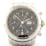 Maurice Lacroix / 39721 Automatic Chronograph - Gentleman's Steel Wrist Watch