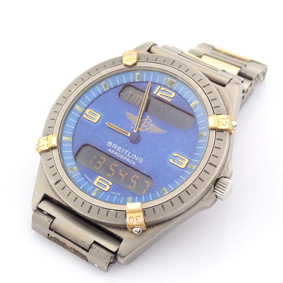 Breitling / Aerospace - Gentleman's Titanium Wrist Watch - Image 6 of 10