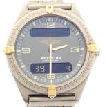 Breitling / Navitimer 80360 - Gentleman's Titanium Wrist Watch