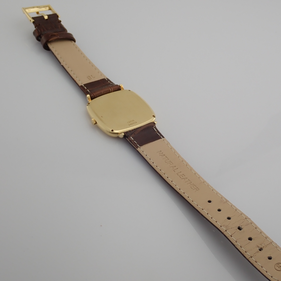 Piaget / Gentleman's 18K Yellow Gold Wrist Watch - Image 8 of 9