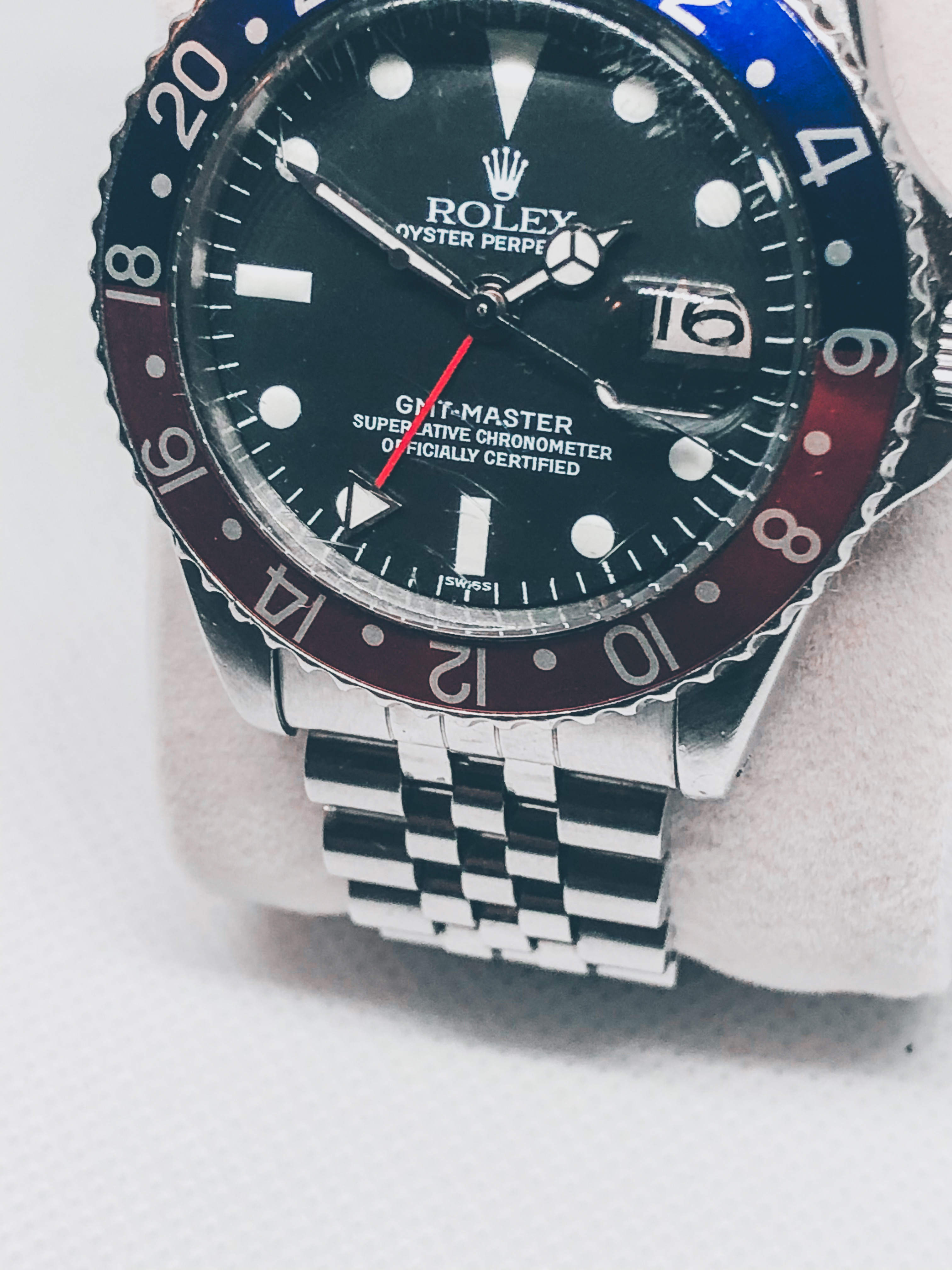 Very Rare 1960 Rolex GMT Master 1675 'Pepsi' On Jubilee Bracelet. - Image 12 of 16