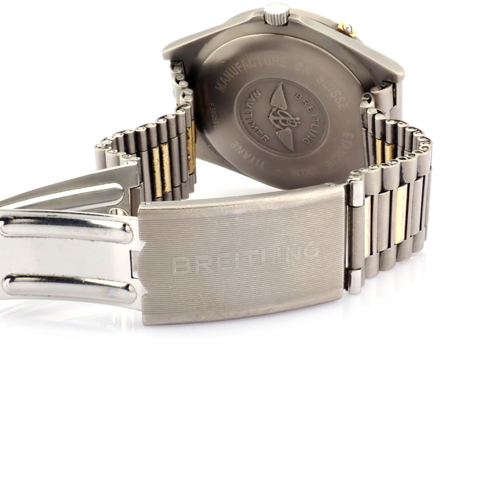 Breitling / Aerospace - Gentleman's Titanium Wrist Watch - Image 9 of 10