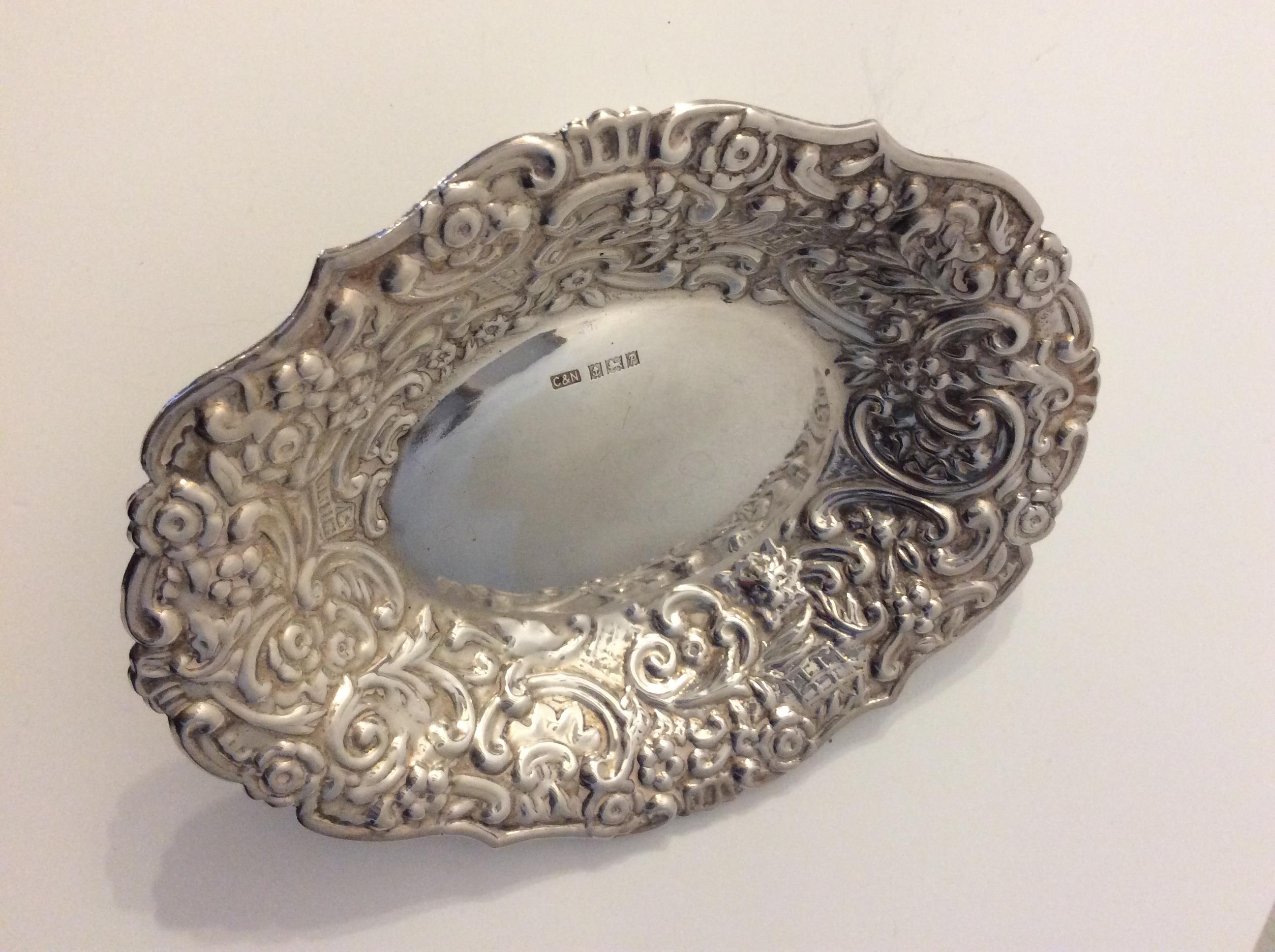 Silver Bonbon Dish, 1964