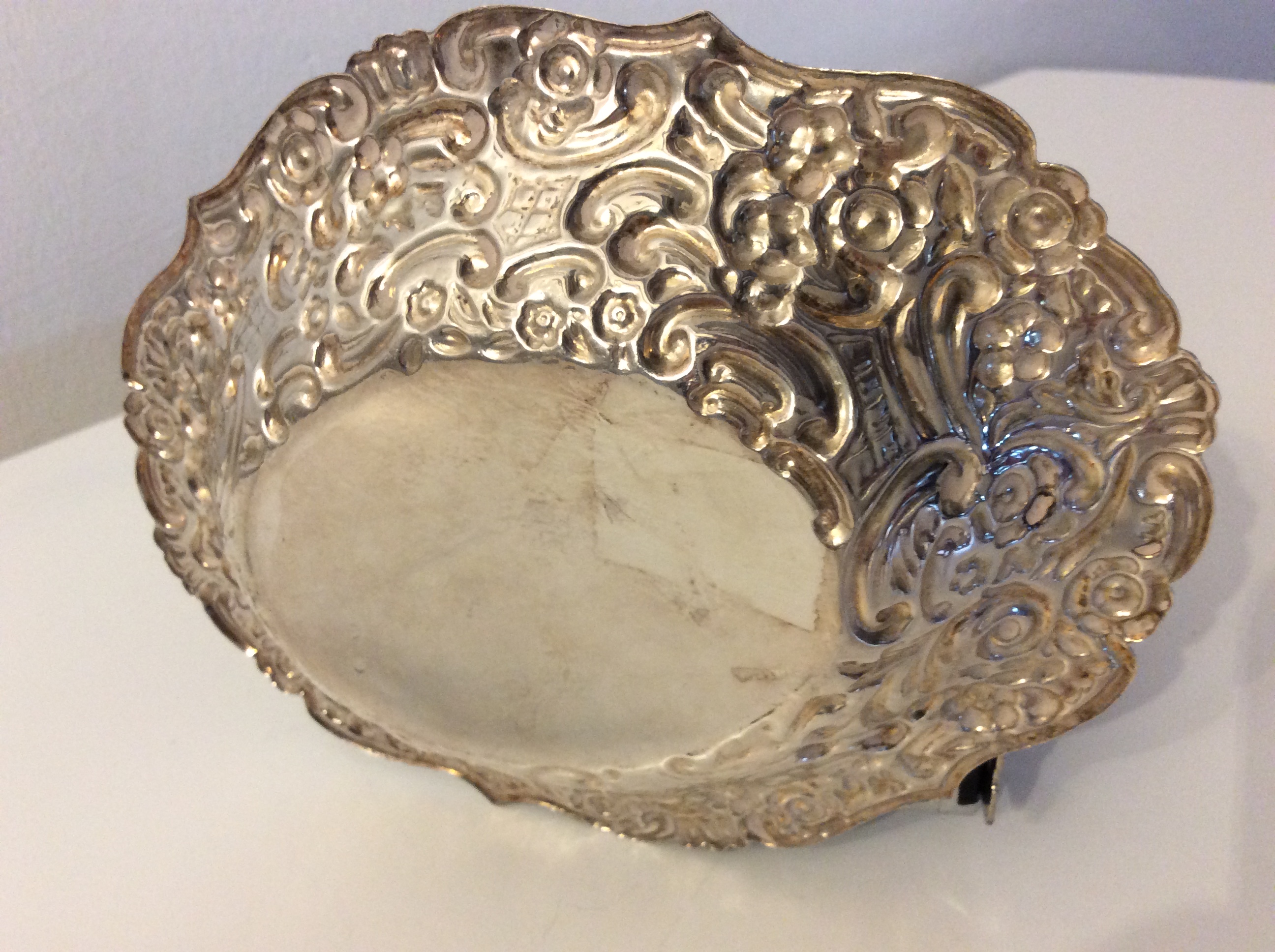 Silver Bonbon Dish, 1964 - Image 5 of 7