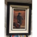 Painting Of A Jewish Rabbi, Signed John Rose