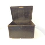 Vintage Metal Deeds Strong Box, Circa 1910