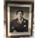 Original Press Photograph of Oscar Wilde