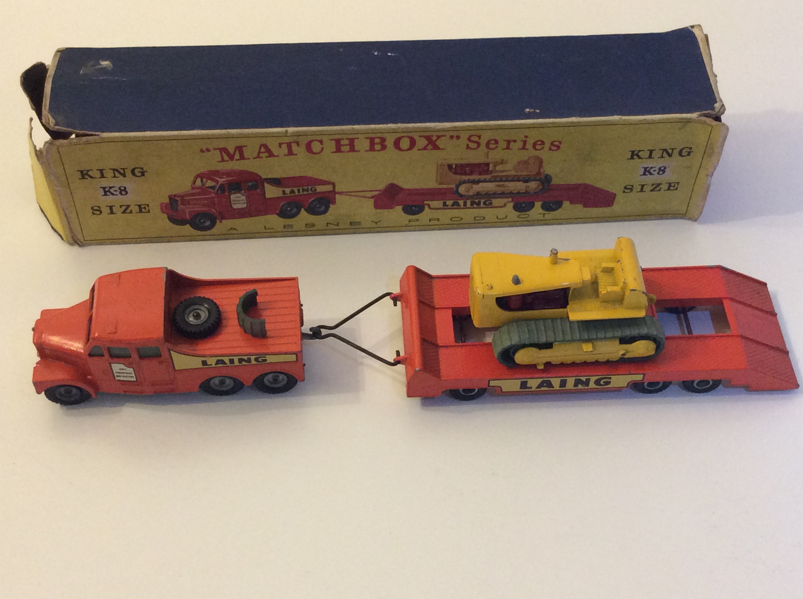 Matchbox King Size K-8 Prime Mover - Boxed