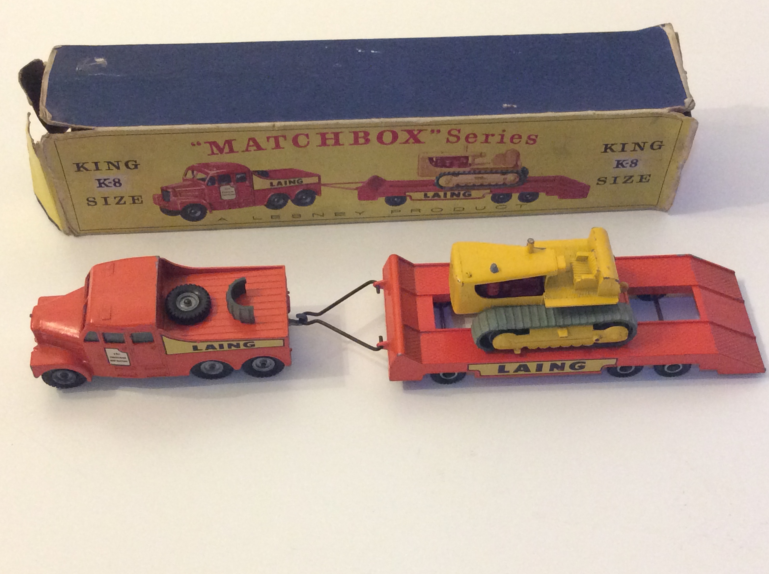 Matchbox King Size K-8 Prime Mover - Boxed - Image 4 of 8