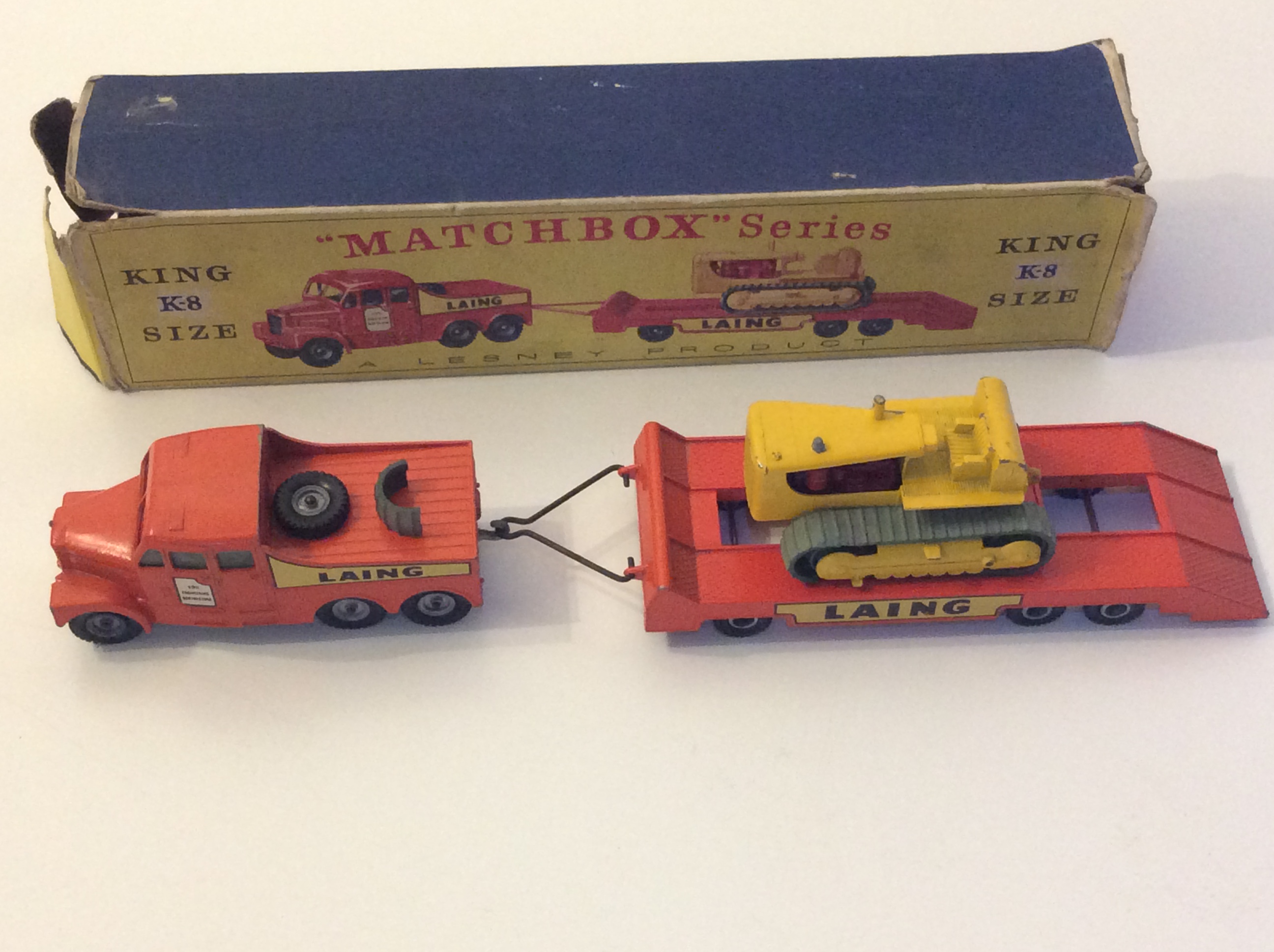 Matchbox King Size K-8 Prime Mover - Boxed - Image 8 of 8