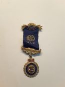 RAOB ROYAL OAK LODGE MEDAL ENGRAVED 1949