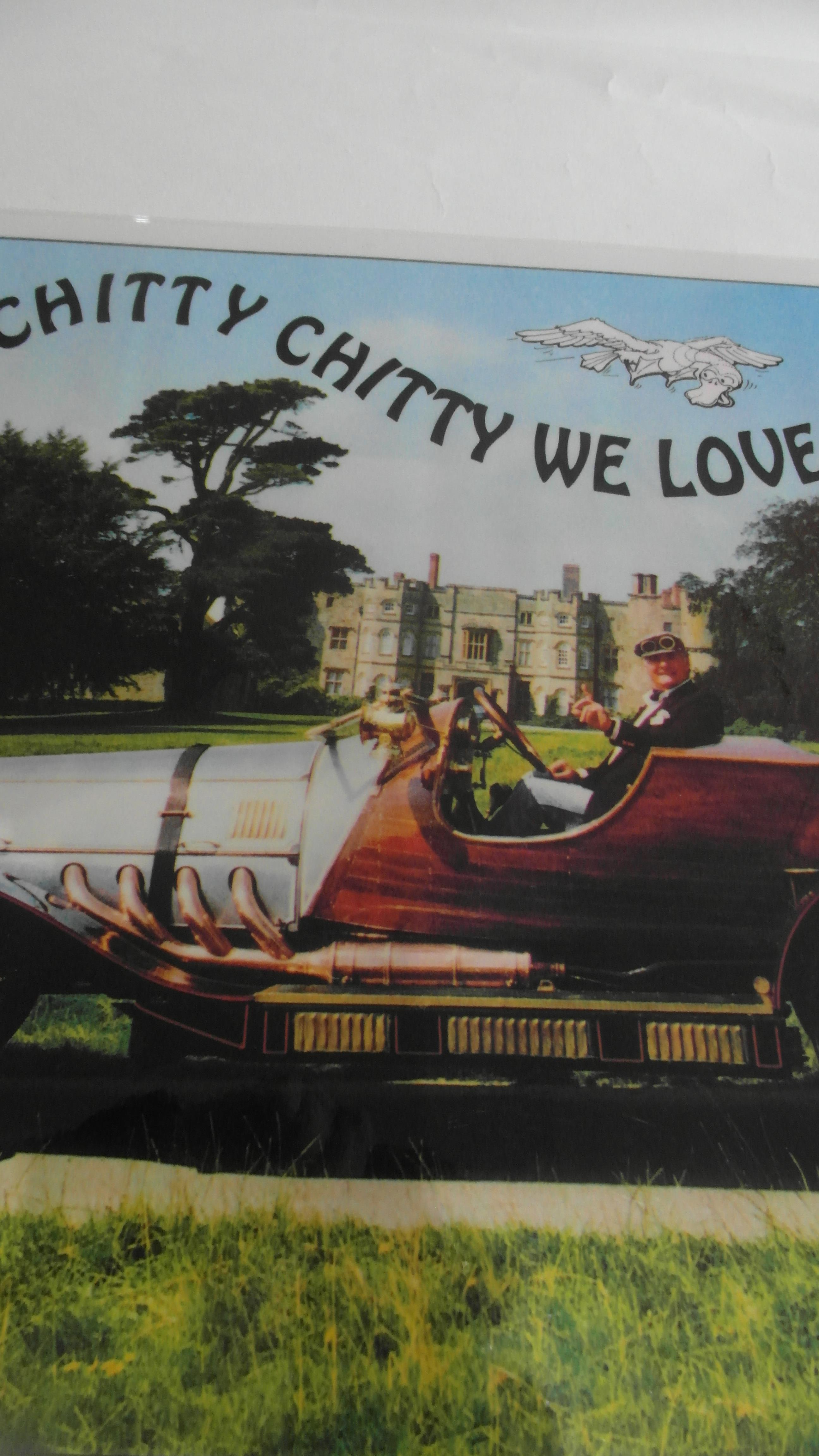 CHITTY CHITTY BANG BANG POSTER FROM BEAULIEU MOTOR MUSEUM - Image 4 of 4