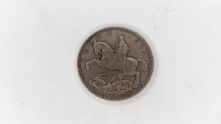 QUITE RARE 1935 GEORGE V JUBILEE CROWN