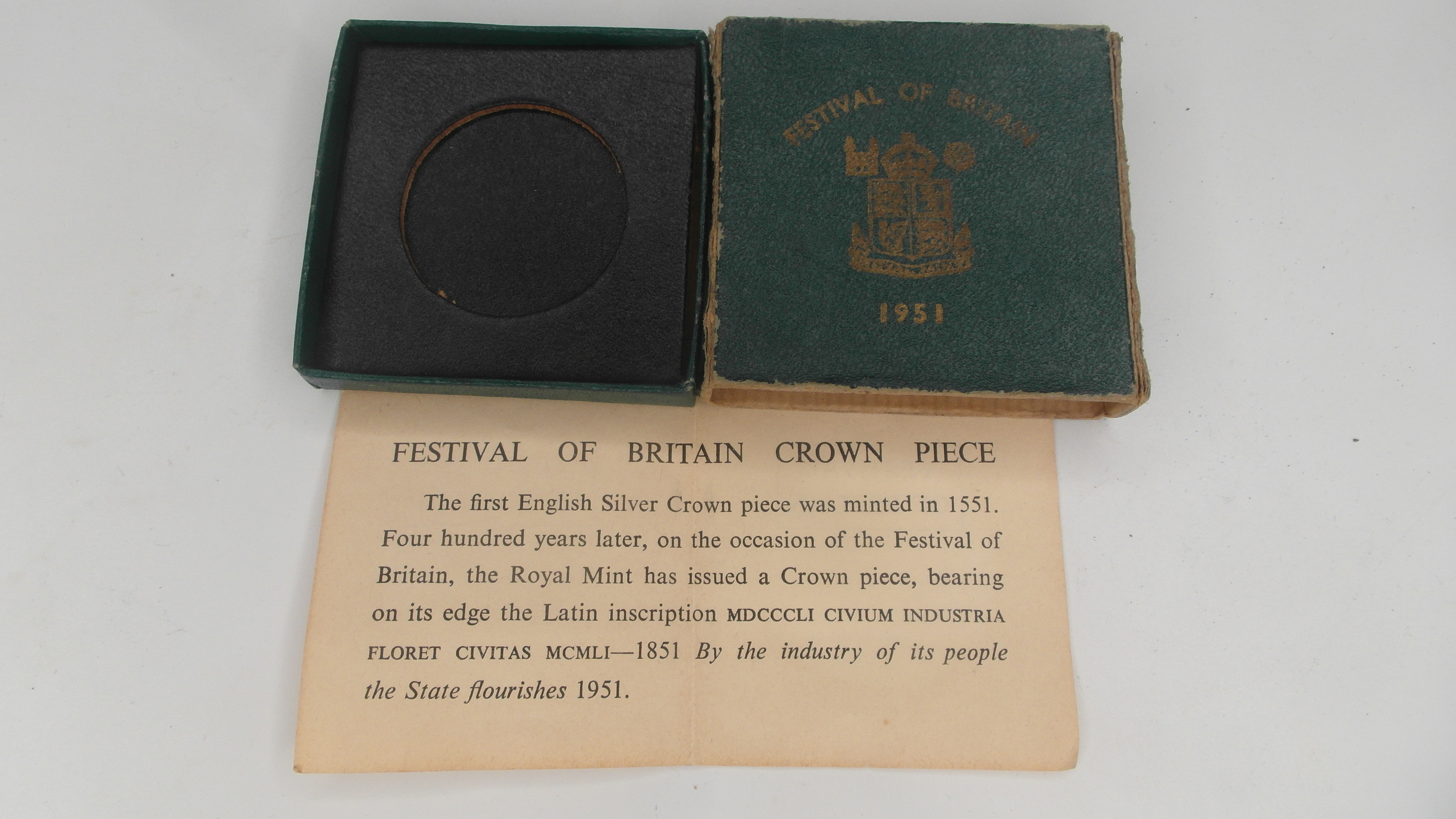 1951 GEORGE VI, FESTIVAL OF BRITAIN FIVE SHILLINGS (CROWN) - Image 3 of 4