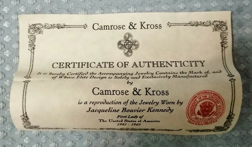 CAMROSE & KROSS JACQUELINE KENNEDY REPLICA BRACELET - Image 3 of 7