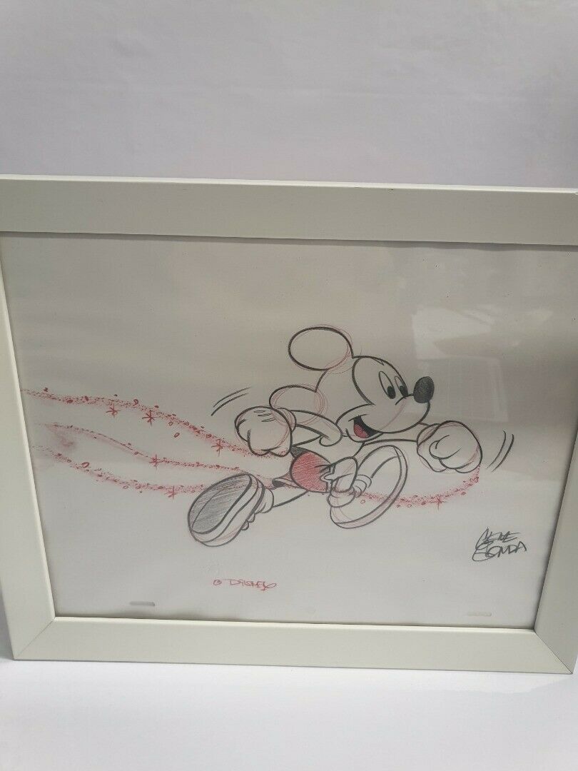 MICKEY MOUSE SIGNED SKETCH BY DISNEY MASTER ARTIST - Image 5 of 6