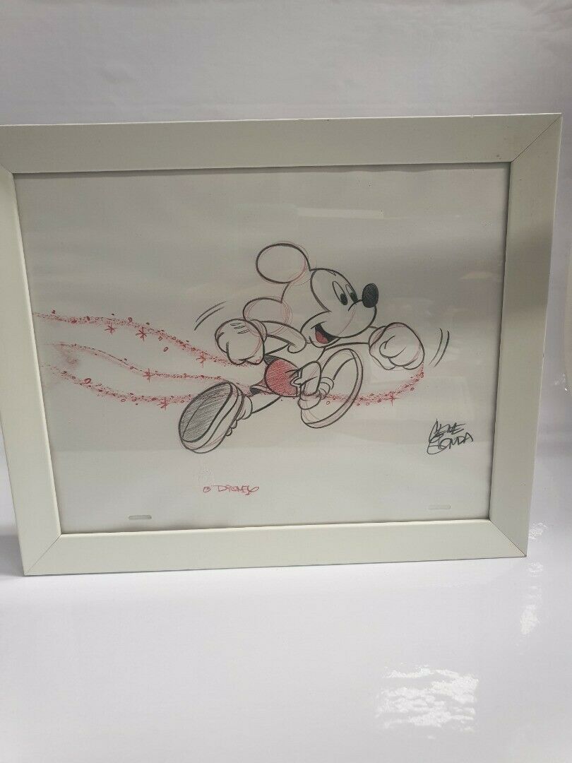 MICKEY MOUSE SIGNED SKETCH BY DISNEY MASTER ARTIST - Image 2 of 6