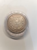 1921 MORGAN SILVER DOLLAR COIN